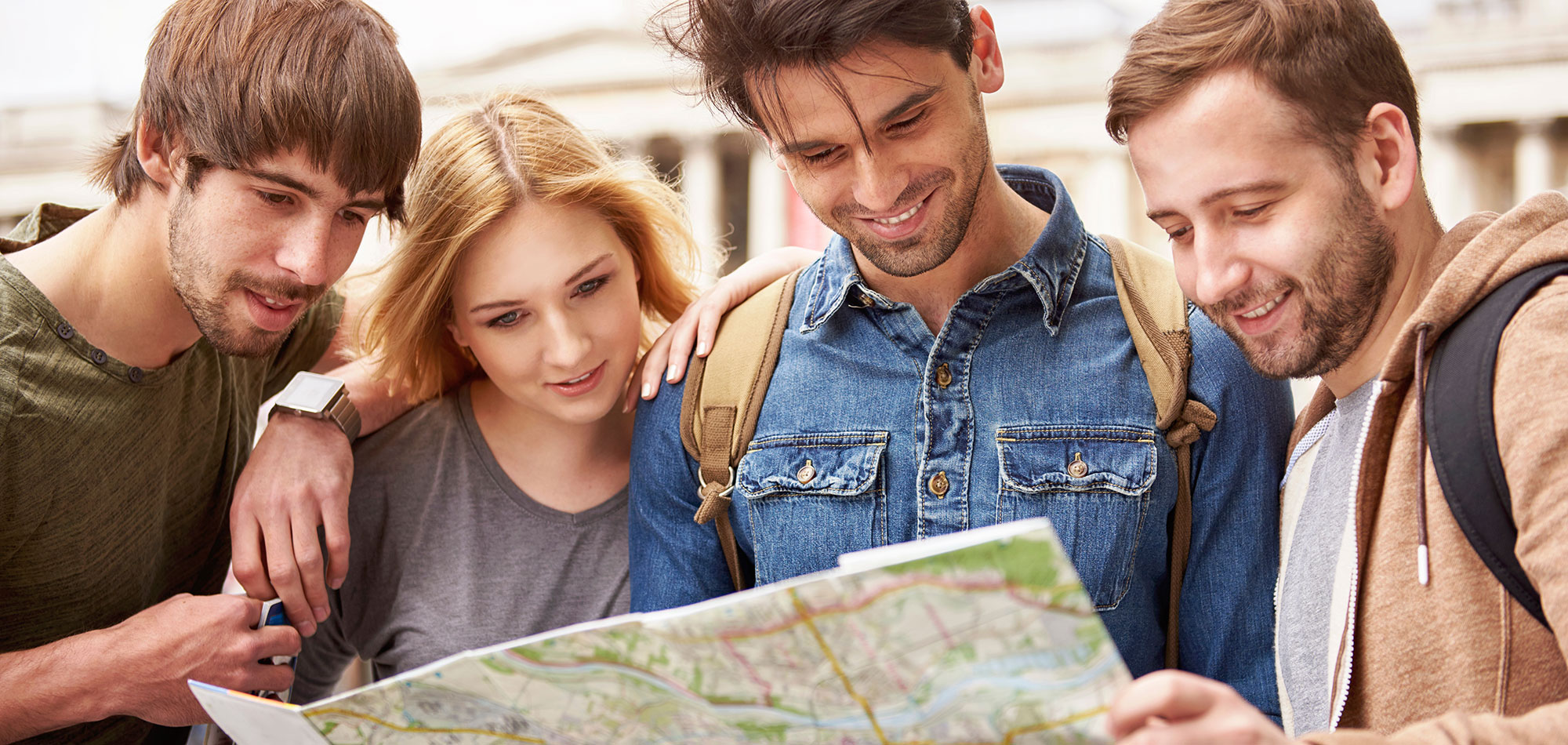 Beispielbild: Stadtrallye oder Schnitzeljagd in Stuttgart / Example image: City rally or scavenger hunt in Stuttgart